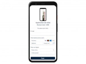PWA compatible con el pago online en un smartphone