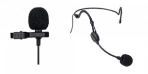 Audiophone numérique, système radio pour groupes - clip-on-and-headset-microphone-1-300x150