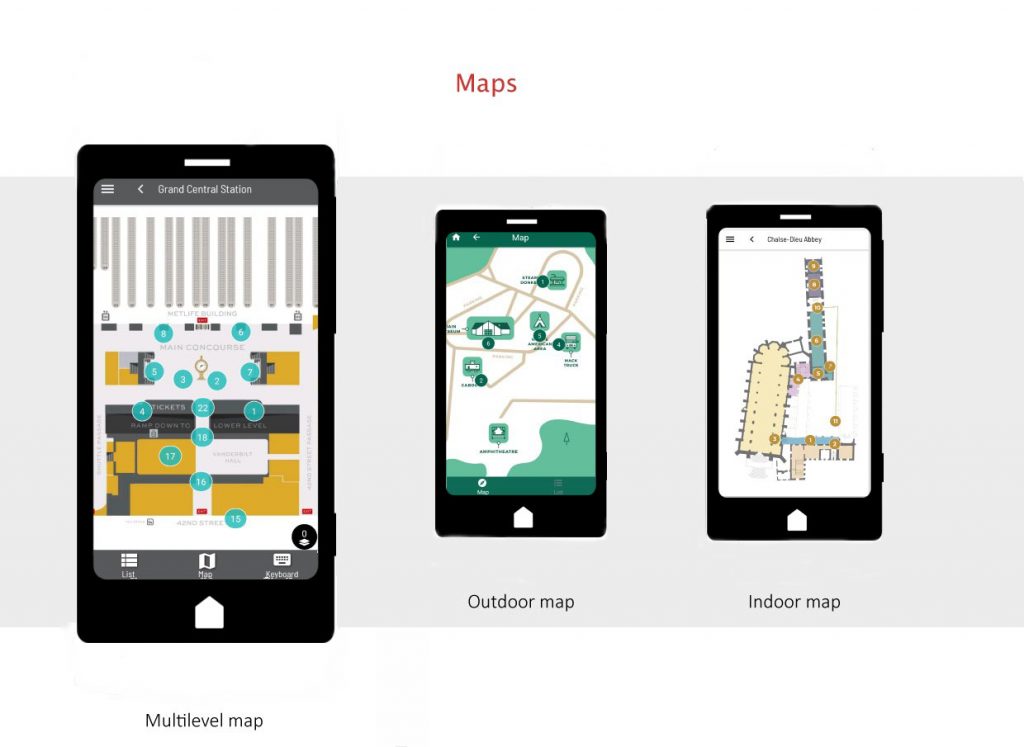 Mobiles application - Maps smartphone